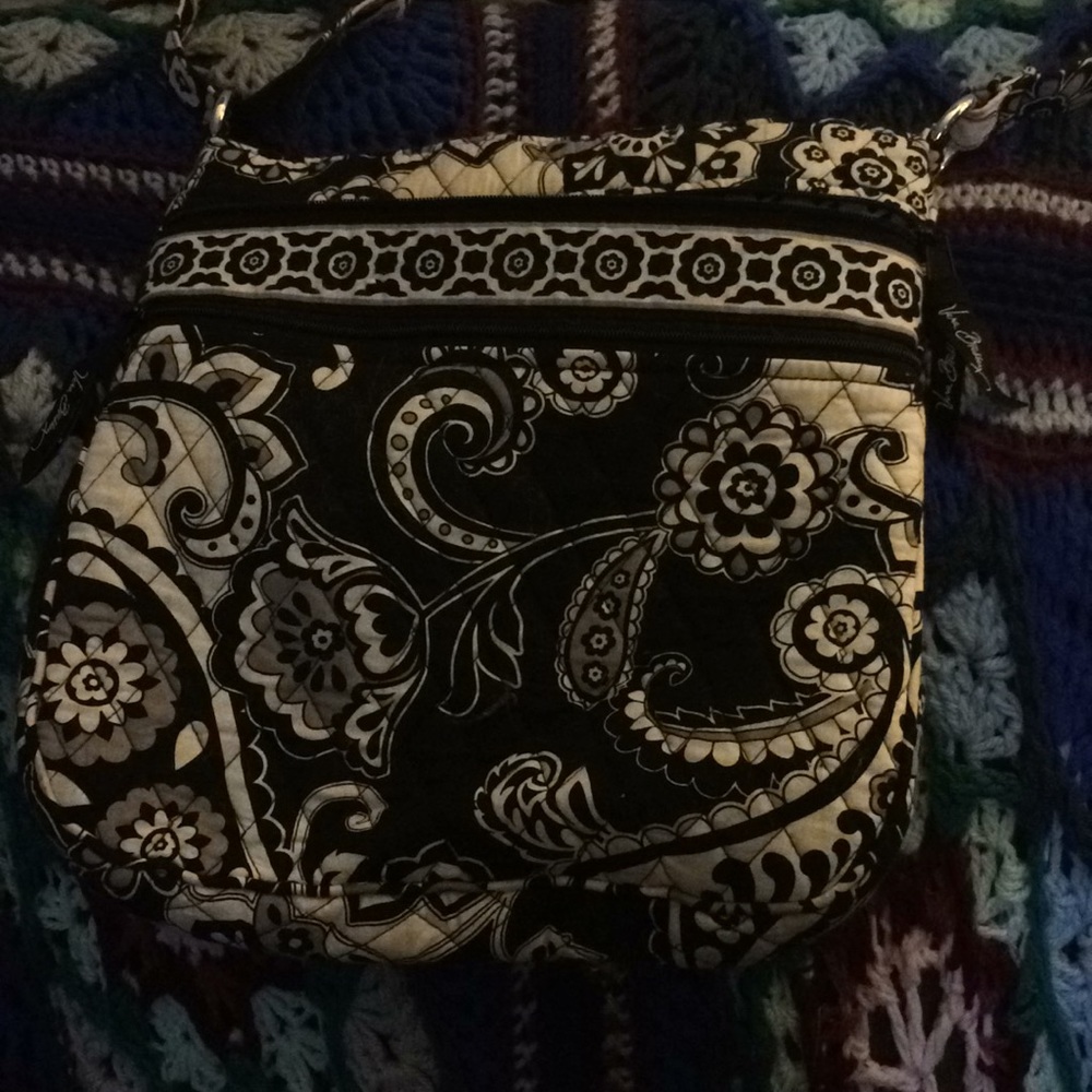 Vera Bradley triple zip hipster